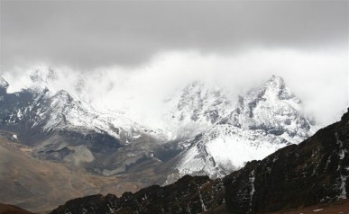 Huayna Potosi w Cordillera Real