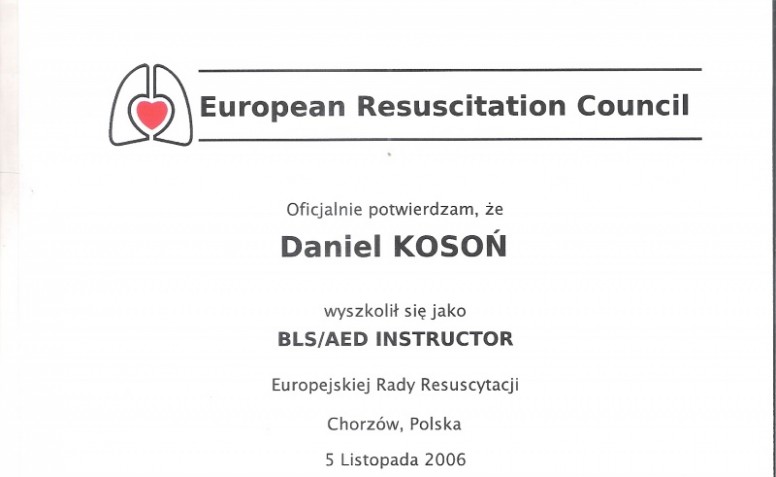 KURS PIERWSZEJ POMOCY